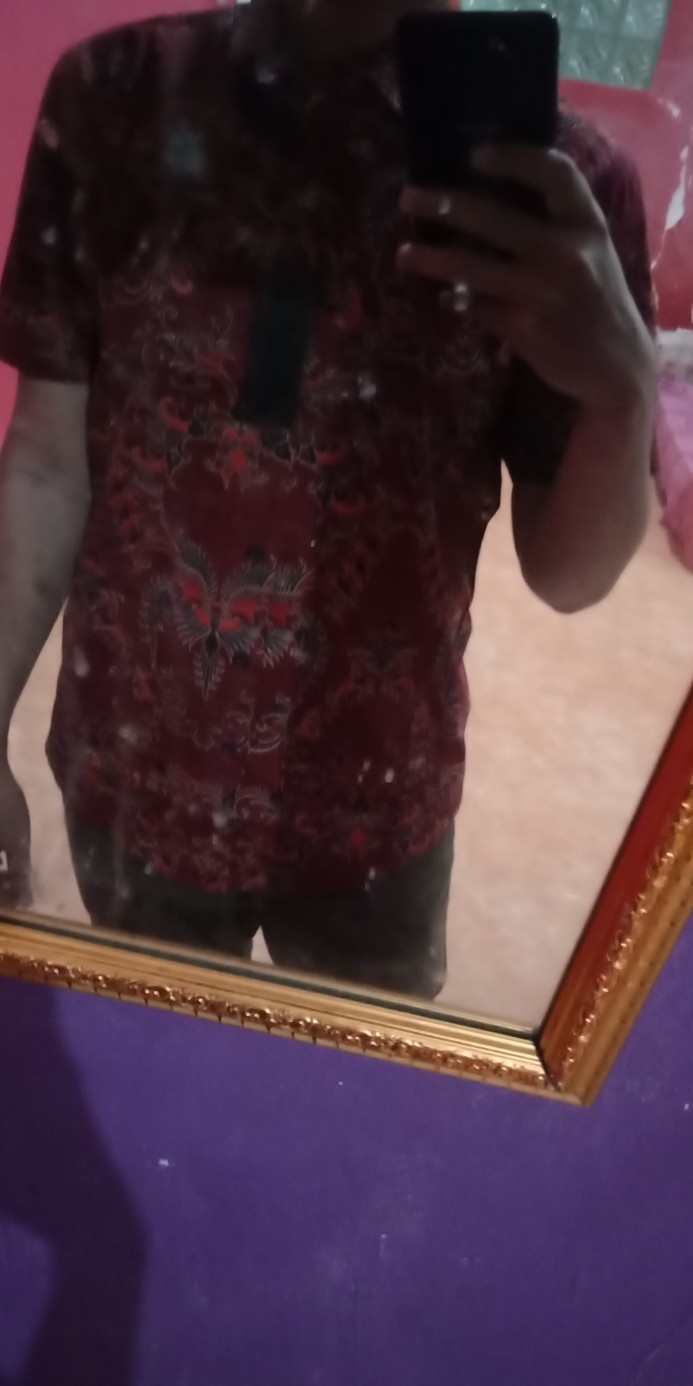 Odza Classic Kemeja Pria Lengan Pendek Batik Solo Modern Slimfit Celagen