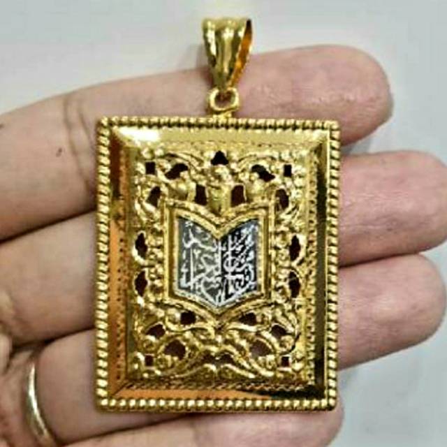 Pendant Cendrawasih Indonesia Jewellery Gold Toko Liontin Emas asli