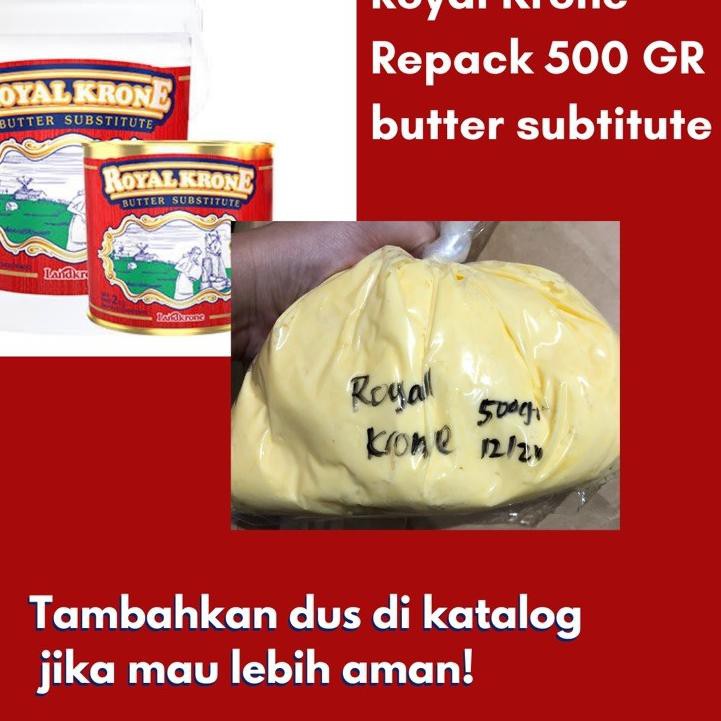 

T77♙ Royal Krone 500 GR / Butter Subtitute / Mentega Royal Kron / Royal Crone Koleksi Terbaru