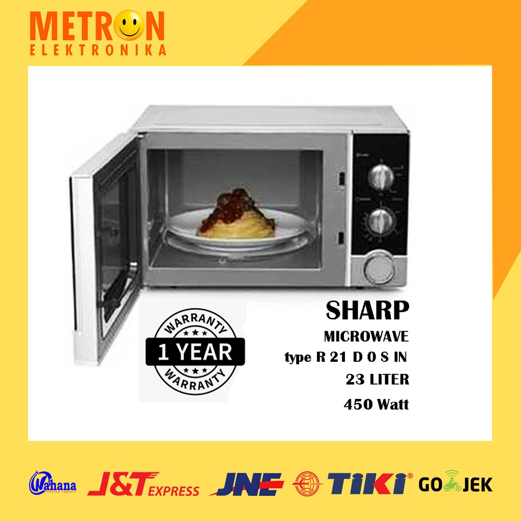 SHARP R 21 D 0 S IN / MICROWAVE 23 LITER / R21D0SIN