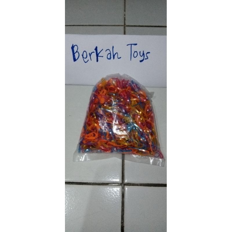 MAINAN ANAK PEREMPUAN LAKI COWO CEWEK EDUKASI KARET JEPANG IKAT RAMBUT KECIL WARNA WARNI TOKO GROSIR