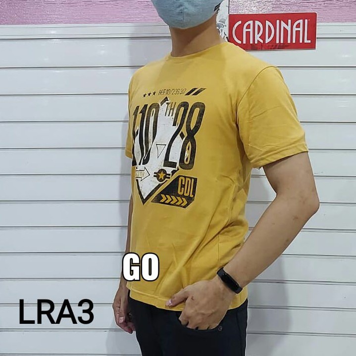 gos LRA CDL By (CARDINAL) KAOS T-Shirt Pakaian Pria Atasan Casual Santai Original Lengan Pendek