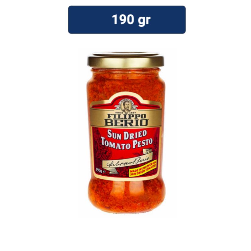 

Filippo Berio Pesto Sun Dried Tomato 190gr