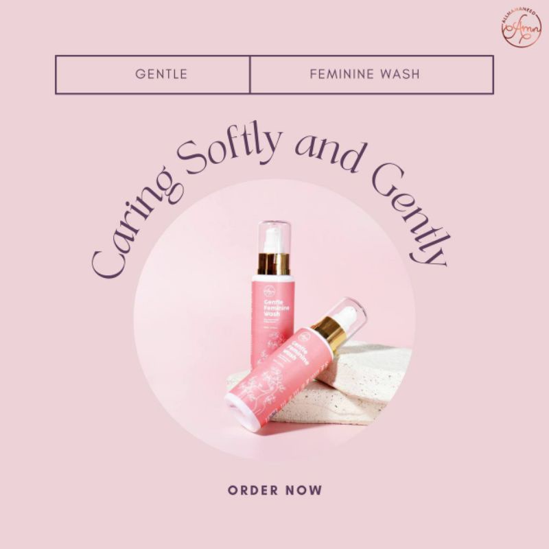 Gentle Feminine Wash Allmamaneed Pembersih Pengharum Kewanitaan Keputihan