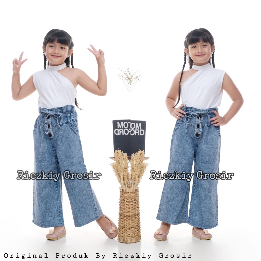 KULOT ANAK 6-14 TAHUN / KULOT JEANS ANAK PEREMPUAN / CELANA KULOT ANAK / KULOT ANAK/KULOT JEANS ANAK kulot Anak Perempuan / Celana Anak Perempuan / Kulot jeans Anak / Kulot levis anak / Jeans Cewek