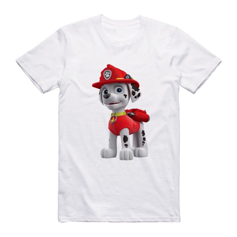 Kaos Anak Paw Patral Marshall Free Nama