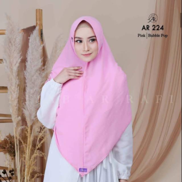 HIJAB ARRAFI || KODE AR 224 || KHIMAR || JILBAB || AGEN ARRAFI