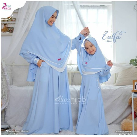 [ TERLARI ] COUPLE ZALFA SET IBU DAN ANAK - baju Pasangan kapel ibu dan anak perempuan