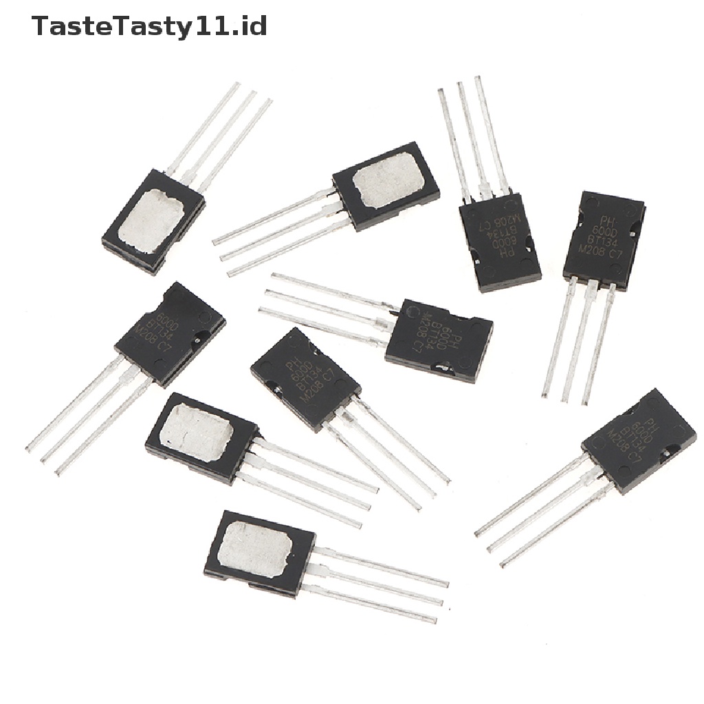 10pcs Rel Triac TO-126 BT134-600E BT134-600D 4A 600V