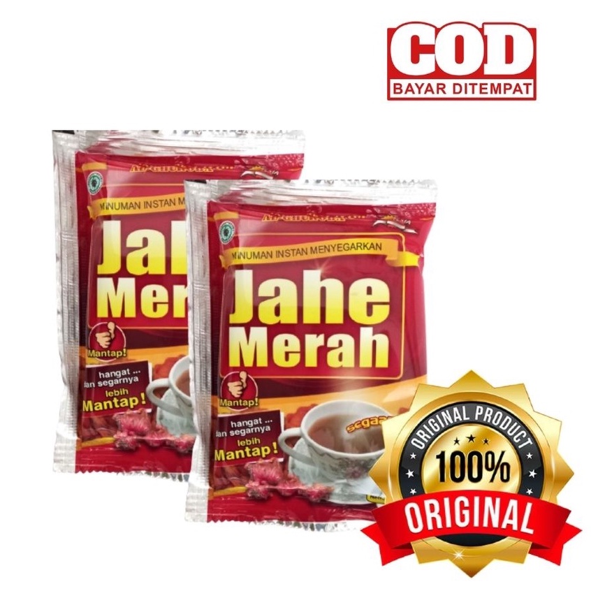 

ORIGINAL Jahe Merah Al Ghuroba 1 Renteng Minuman Jahe Merah Instant Berkhasiat untuk Tubuh