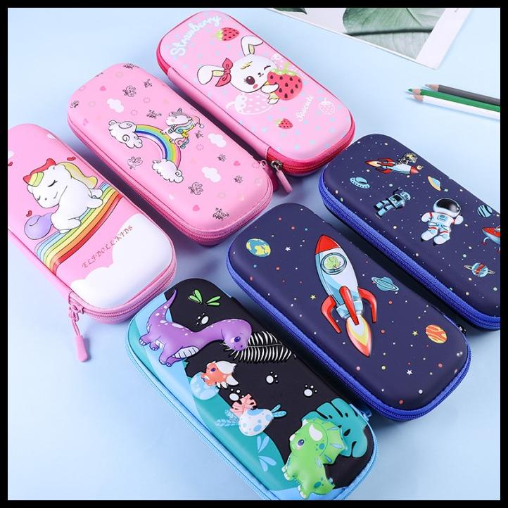 

Heaven | Tempat Pensil Kotak Pensil 3D Unicorn Hardtop Pencil Case Astronot