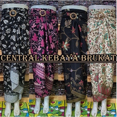 rok lilit batik / rok wanita batik/kain sutra lembut / rok batik modern / bawahan kebaya/ rok Batik 