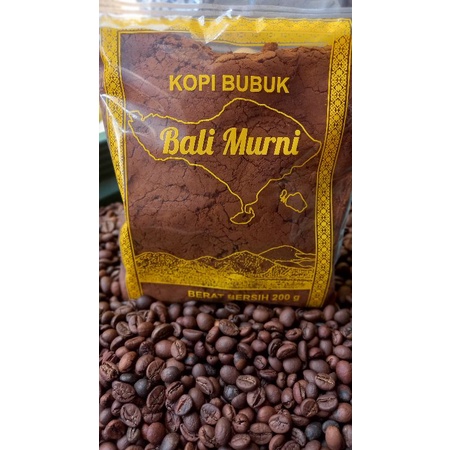 

Kopi Bubuk Bali Murni 200gr Asli Kintamani Bali