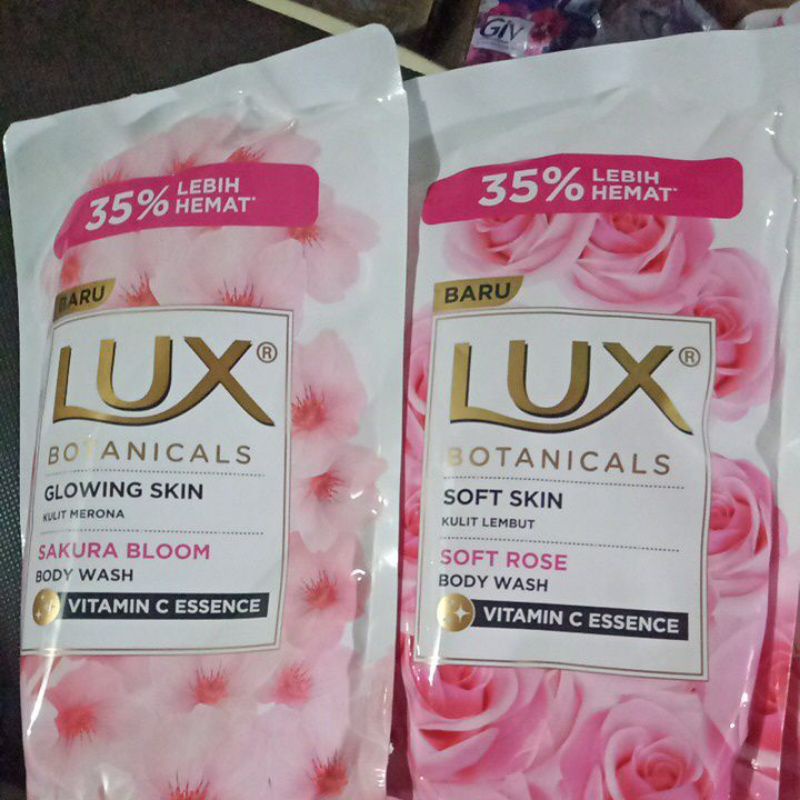 Lux body wash soft rose/sakura bloom 850/825ml