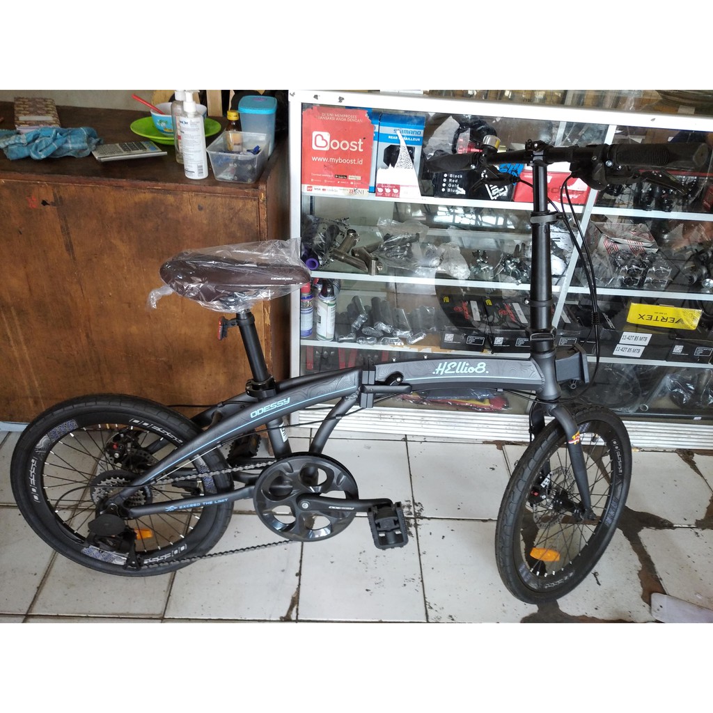 Sepeda Odessy 20 Inch Hellio 8 - Sepeda Lipat - Sepeda Murah - Sepeda Santai