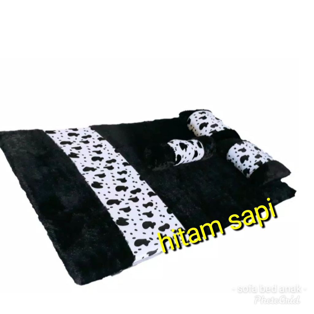 New Kasur Bulu Rasfur Matras Lantai Minimalis Untuk Anak Kost Bisa Dicuci Motif Macan Tutul