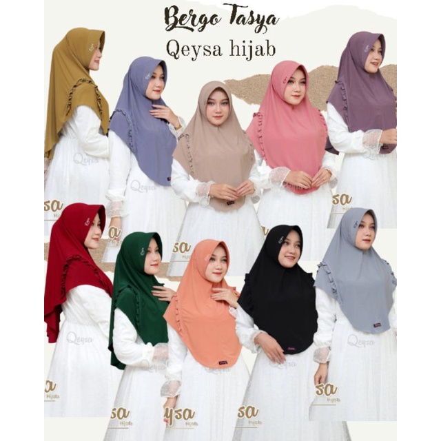 Qeysa Hijab Kode 173| Bergo Tasya