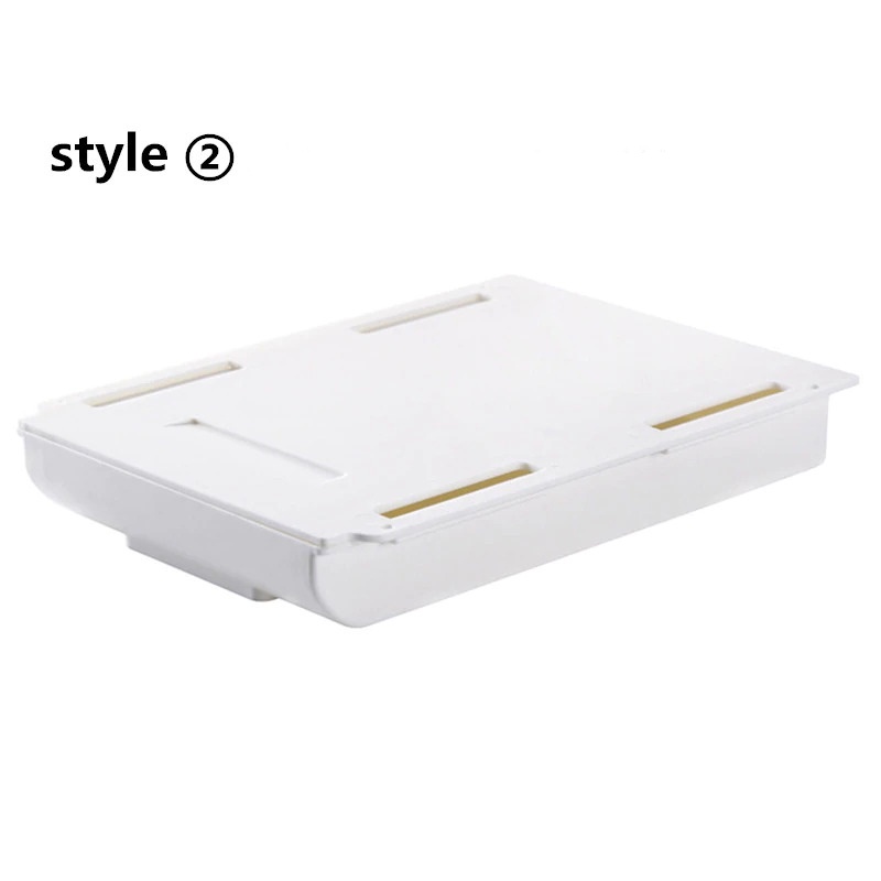 Laci Meja Tempel Murah / Laci Meja Storage Box Case Desk Sticky Adhesive