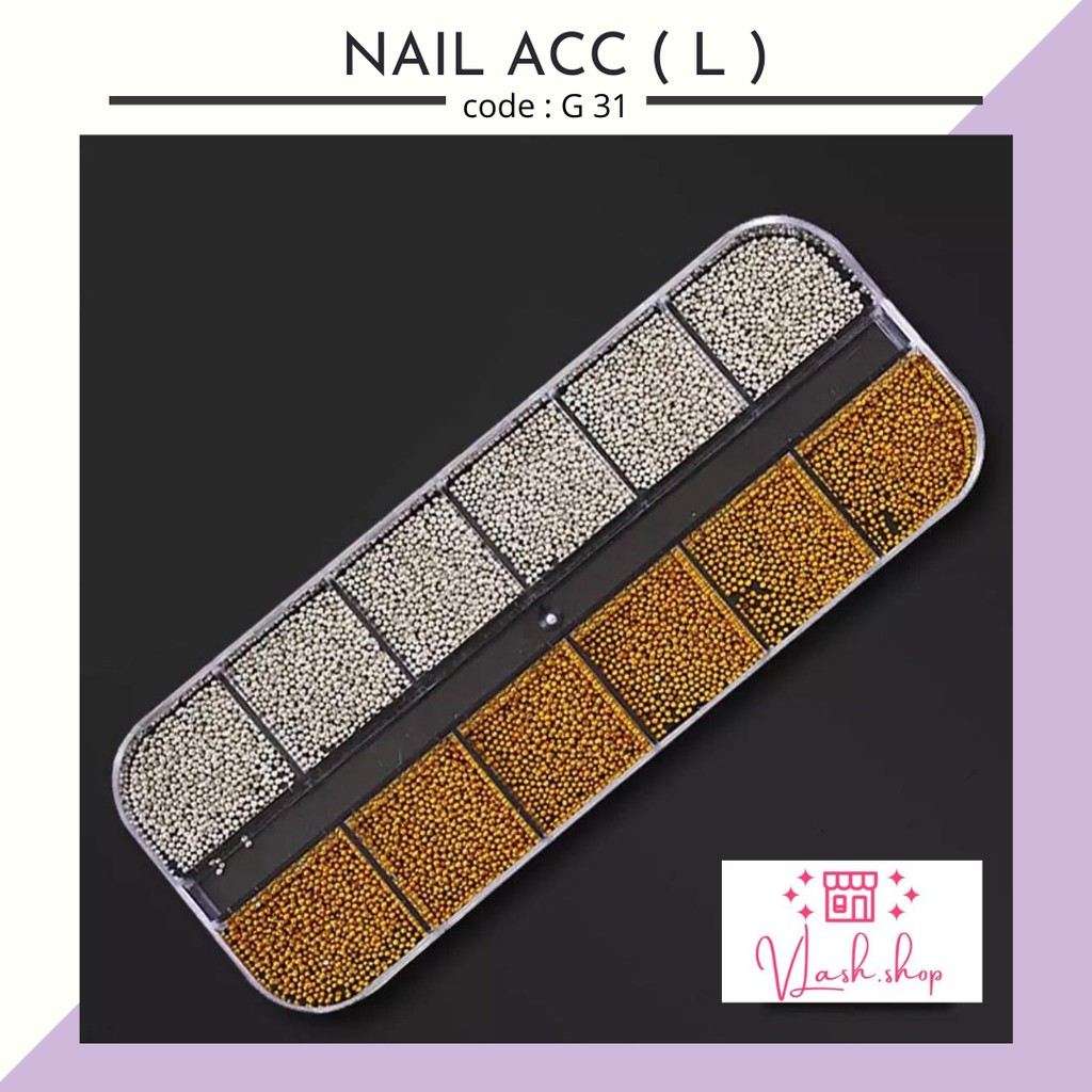 31 - 48 - NAIL ACCESORIES - HIASAN PERMATA KUKU