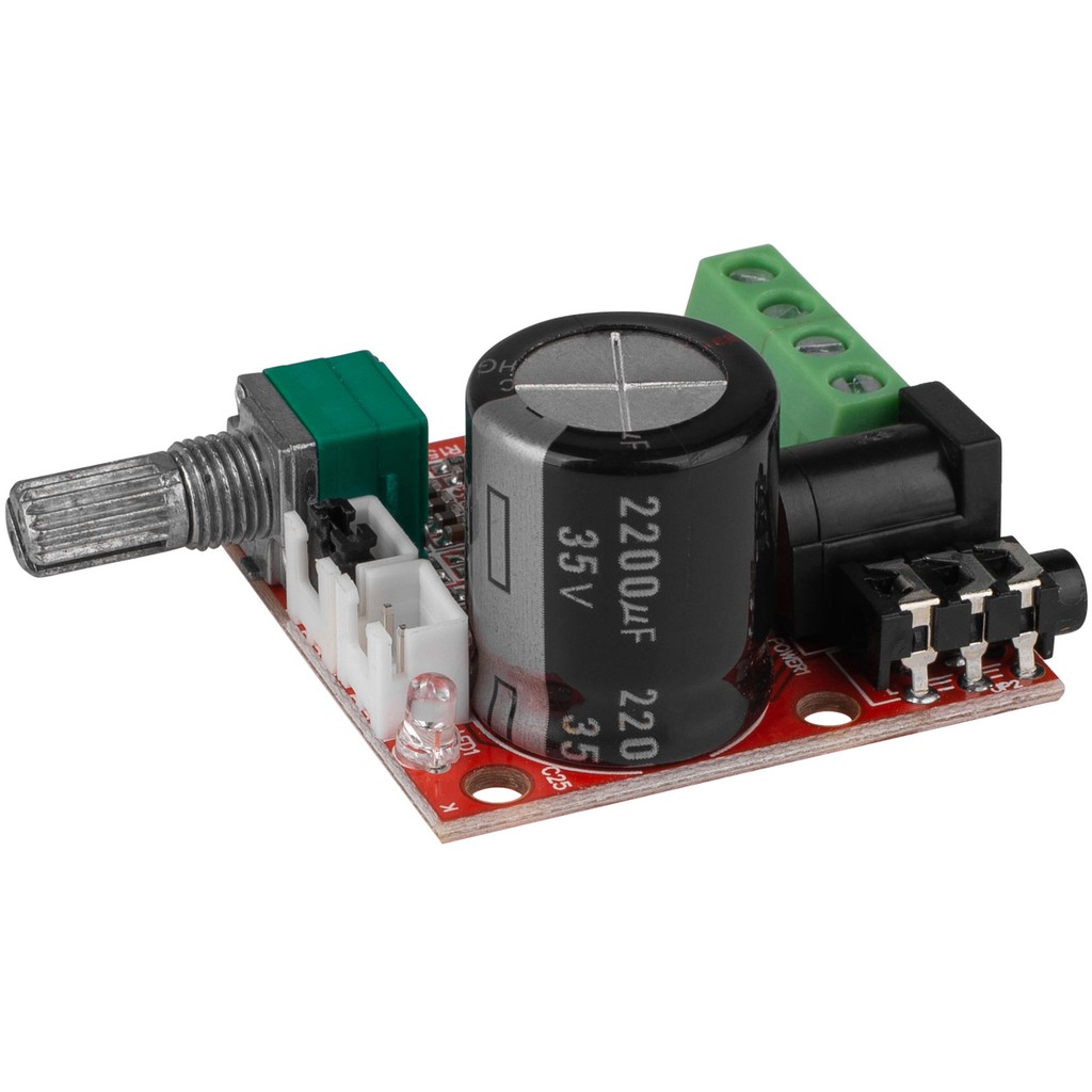 KIT PAM8610 PAM 8610 STEREO AMPLIFIER CLASS D 2X15WATT 12VOLT DC
