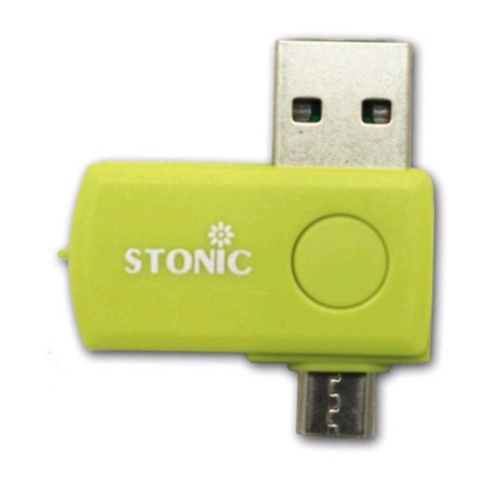 OTG Adapter USB to Micro USB/Flashdisk Komputer PC Laptop MIcro SD Android Stonic 902