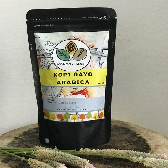 

KOPI GAYO ARABICA 150gr
