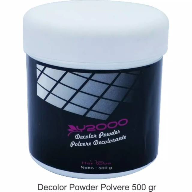 Y2000 bleacing powder pot 500g / bleacing / semir y2000 / pewarna