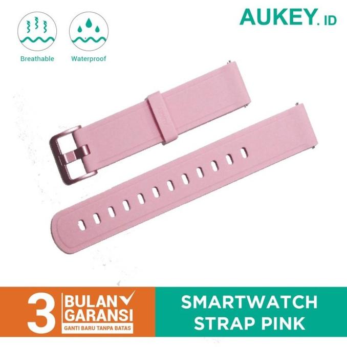 Aukey Smartwatch Strap Pink