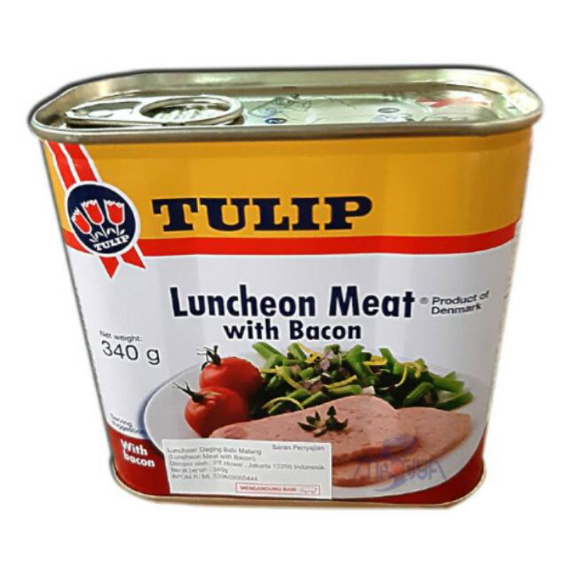 

Tulip luncheon meat with bacon 340gr - G130