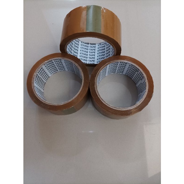 

Lakban Etona Coklat 2 Inch 72 Yard Lebar 45 mm