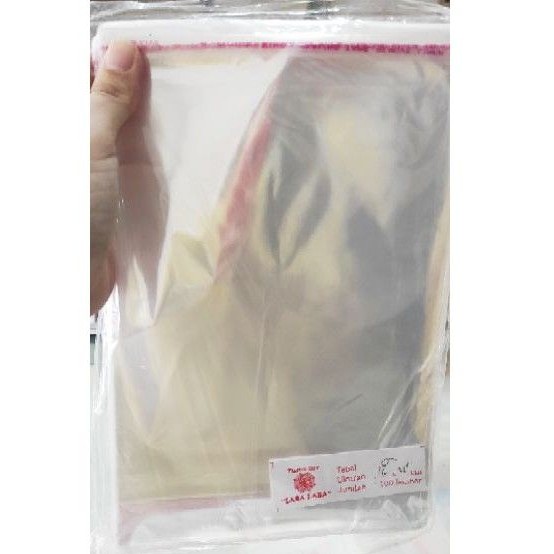 Plastik OPP 16x21,5 cm tebal 02