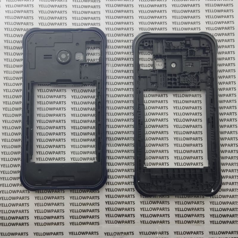 FRAME BEZZEL TULANG TENGAH DUDUKAN LCD SAMSUNG GALAXY J1 ACE J110 ORIGINAL