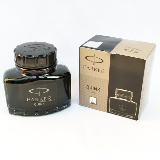 

BEST SELLER Tinta Botol PARKER QUINK Original - Fountain Pen Ink Black DR461