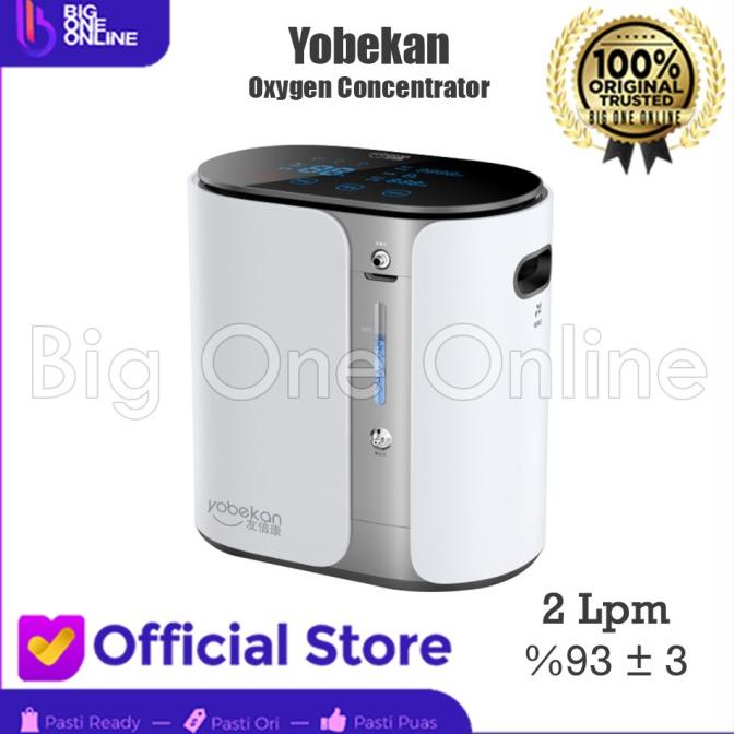 Oxygen Concentrator 2Lpm Yobekan, Oksigen Konsentrator 93-96% Portable