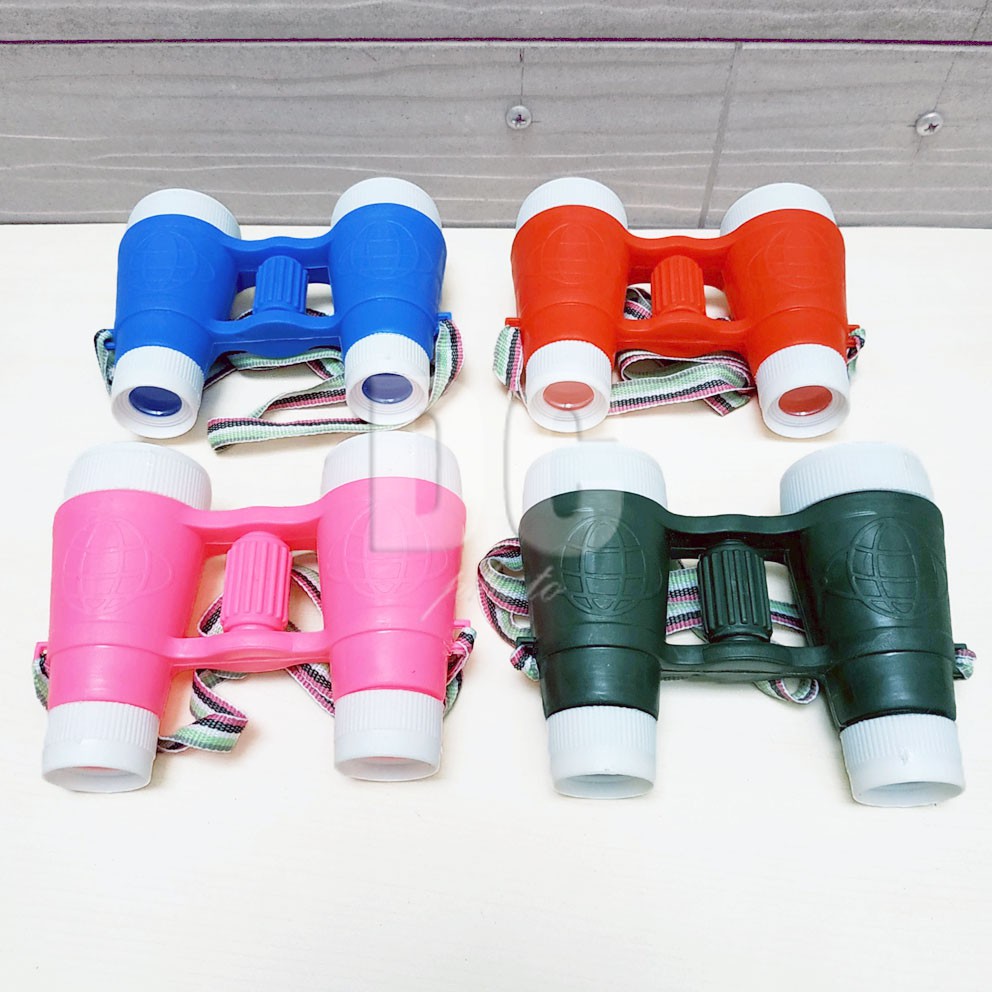 Mainan Anak Teropong Mini Zoom Binocular