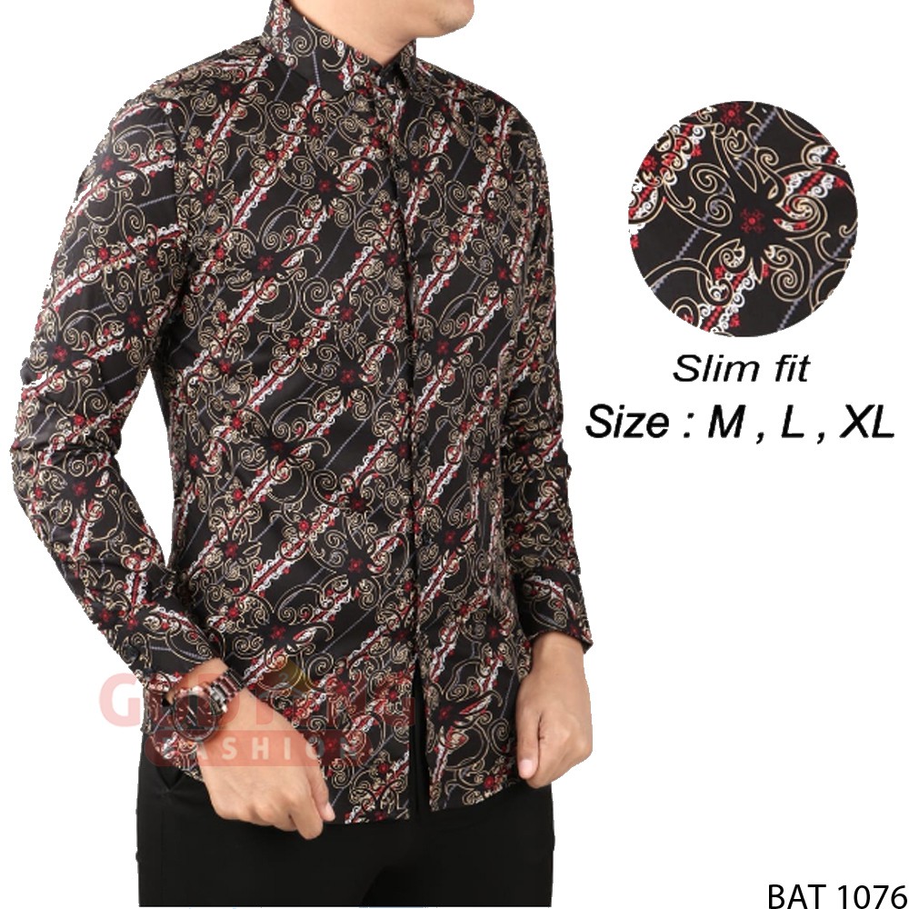 Hem Batik Pria -BAT 1076