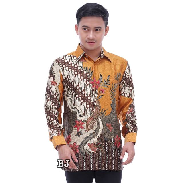 KEMEJA BATIK SEMI SUTERA SILKY PREMIUM