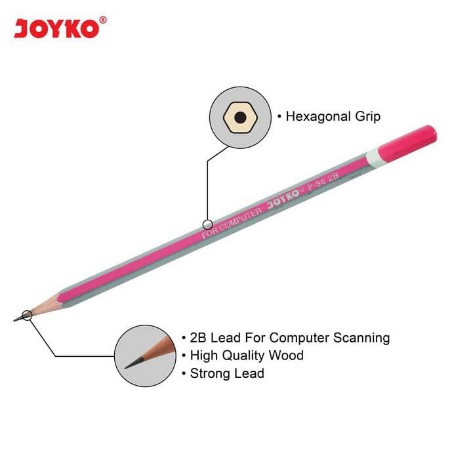

PENSIL 2B JOYKO P-96 perlusin = 12 pcs