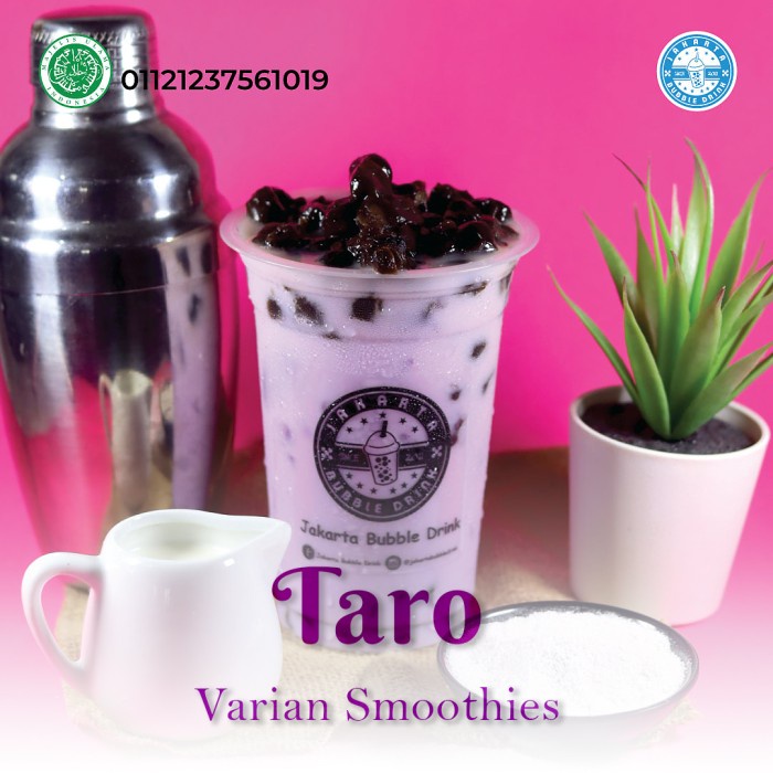 

02 Taro Powder - Bubuk Minuman Bubble Tea, Cappucino Cincau, Bubble Drink Ds51Ghg