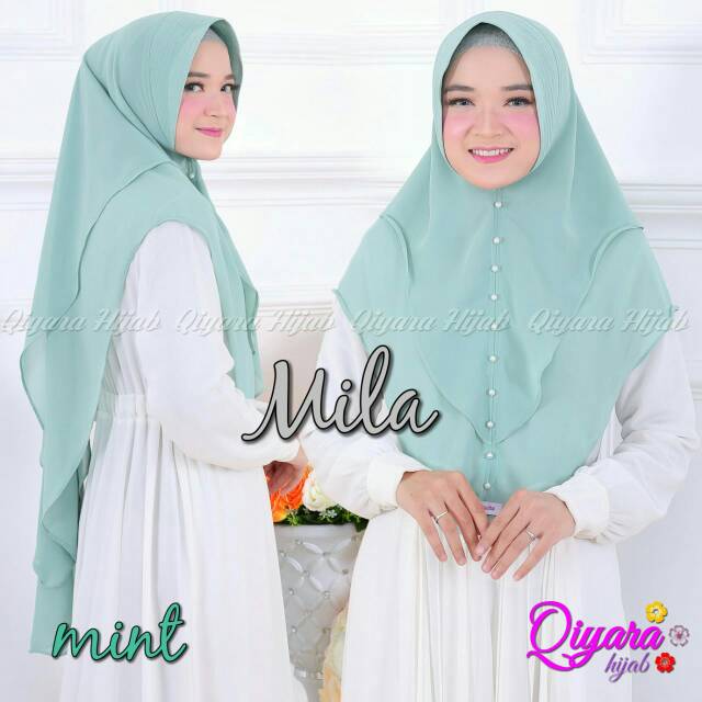 Mila Khimar original Qiyara Hijab