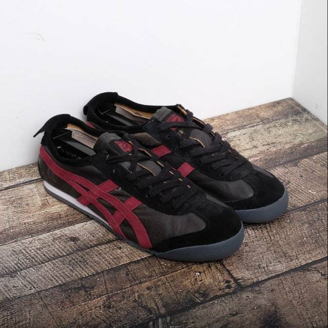 Onitsuka Tiger Mexico 66 - Hitam Merah -