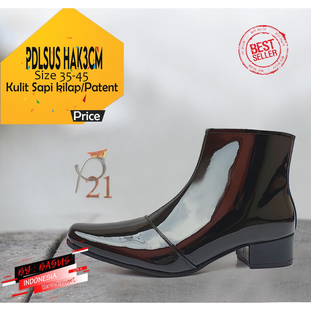 SEPATU WANITA SEPATU PDL SUS SEPATU PDH MERK P21 SEPATU POLWAN