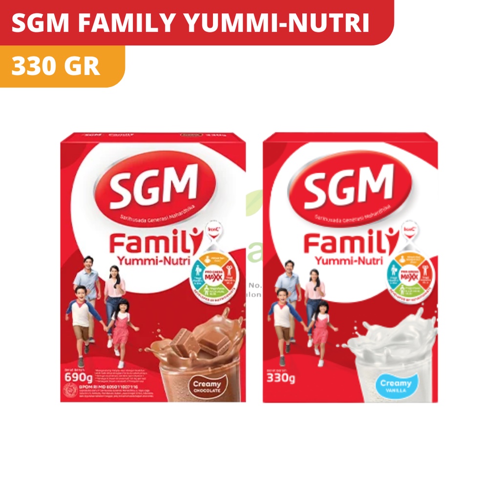 

SGM FAMILY YUMMI-NUTRI 330GR