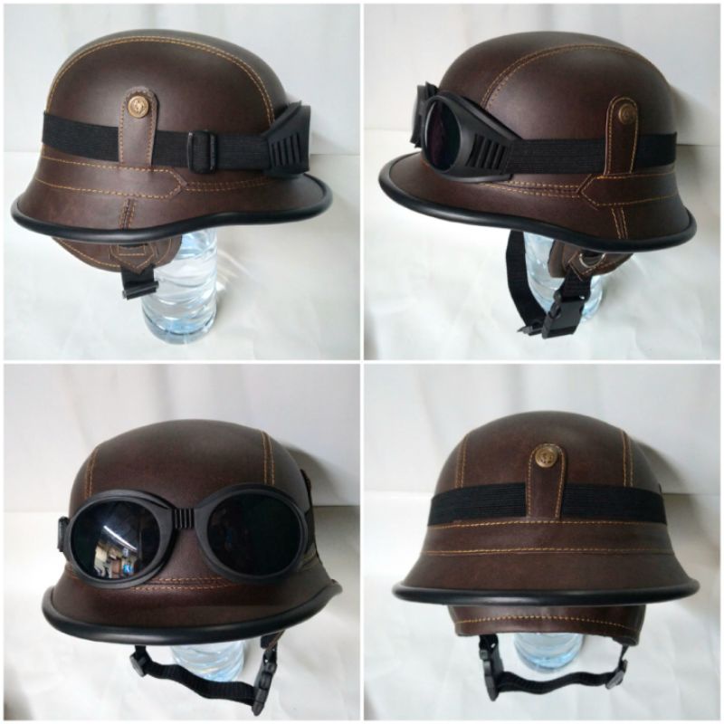 helm Nazi Retro klasik helm Jerman helm vespa helm klasik helm murah