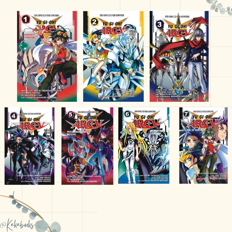 Komik Yugioh Arc V 1-7 (ORIGINAL)