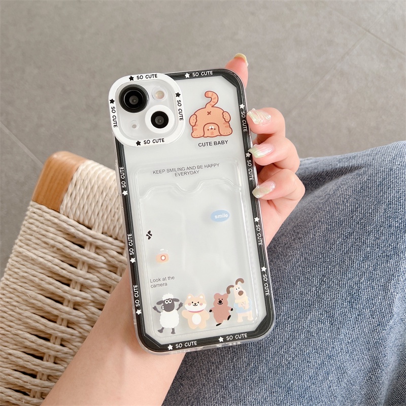 Soft Case Silikon Transparan Motif Mickey Mouse Untuk Iphone 13 12 11 Pro X XS Max XR 7 8 Plus SE