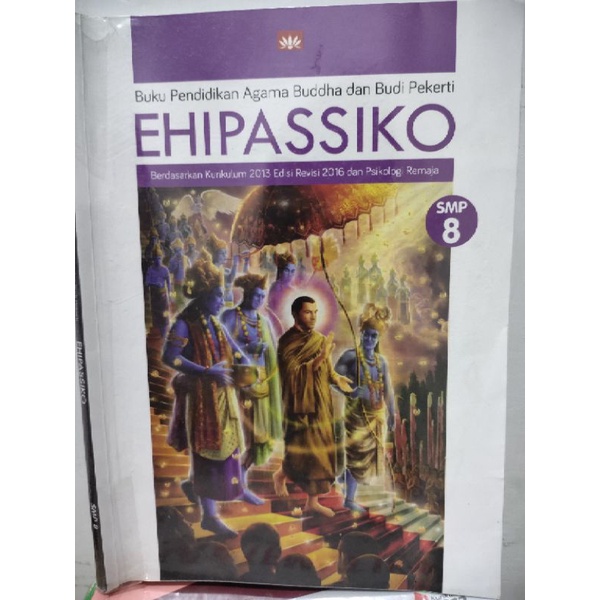 Buku Agama Ehipassiko kelas 8 SMP 2