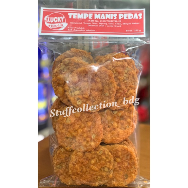 Keripik Tempe Manis Pedas Bandung Oleh Oleh Cemilan Keripik Bandung Shopee Indonesia