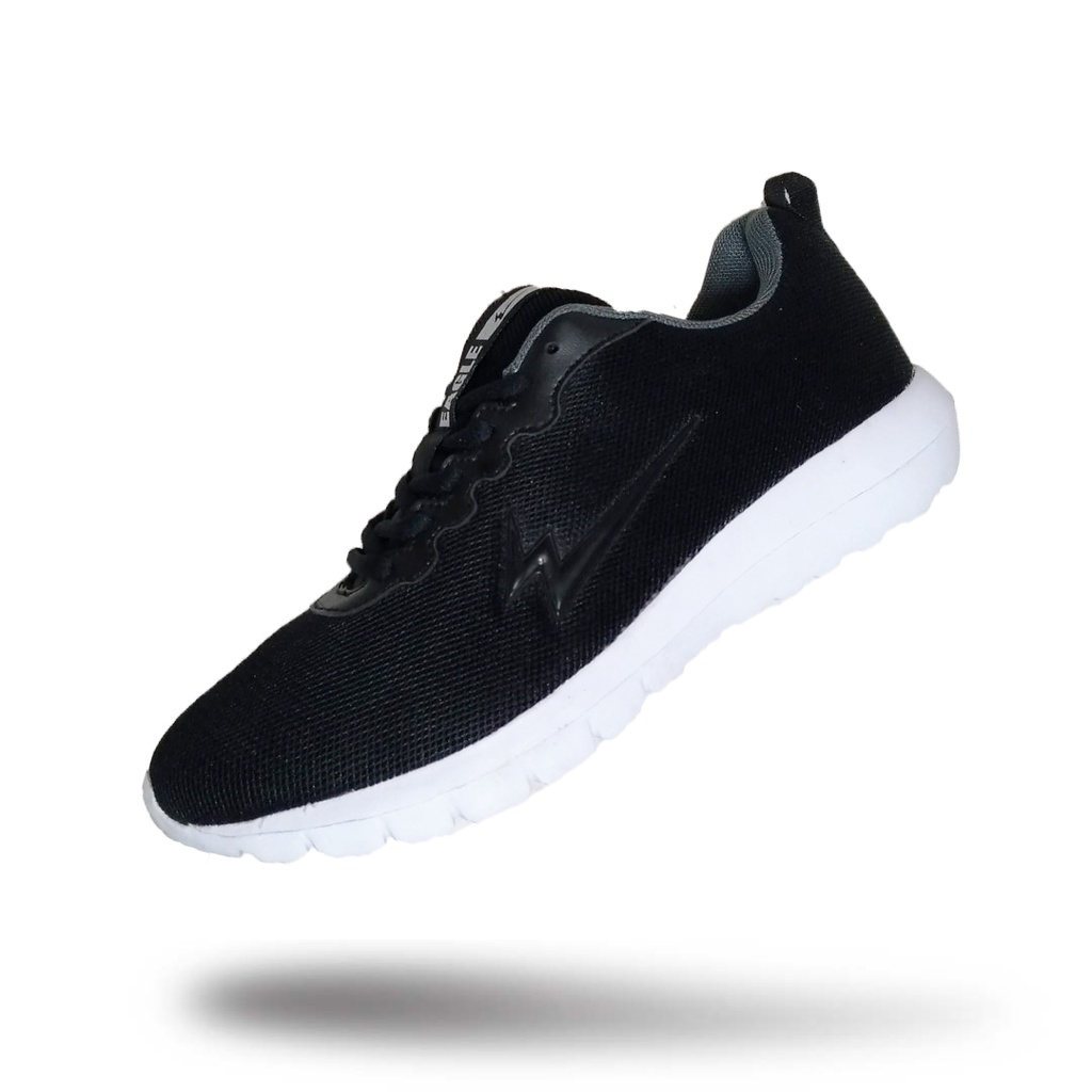 Sepatu Eagle Futura Black White Shoes Running Original Only Limited