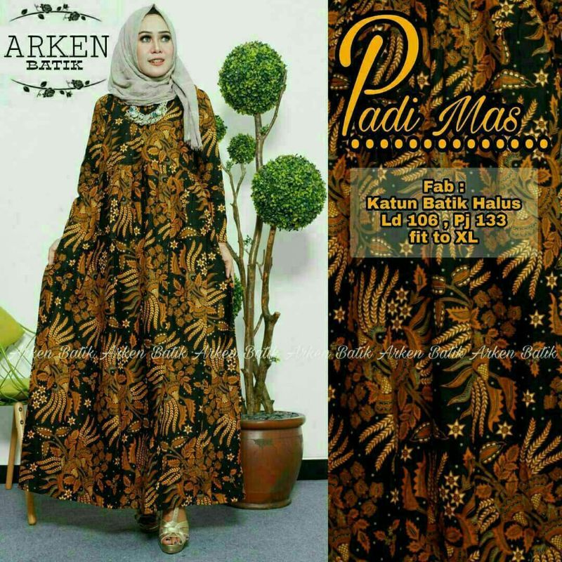 Gamis batik LAWAS TERBEST SELLER